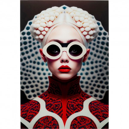 Wandfoto Vibe vrouw 80x120cm Kare Design