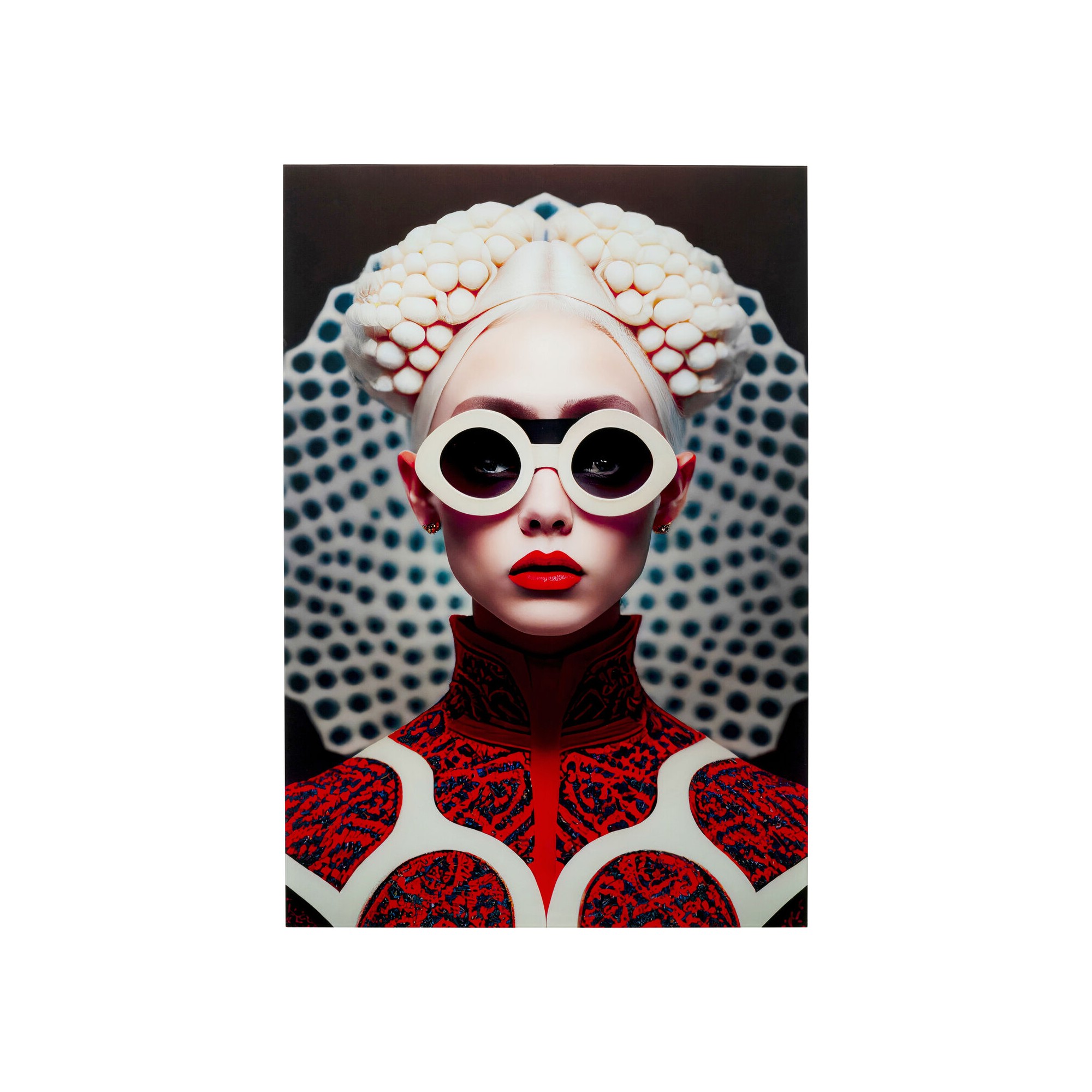 Glass Picture Vibe woman 80x120cm Kare Design