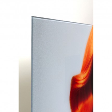 Wandfoto vrouw juwelen 100x100cm Kare Design