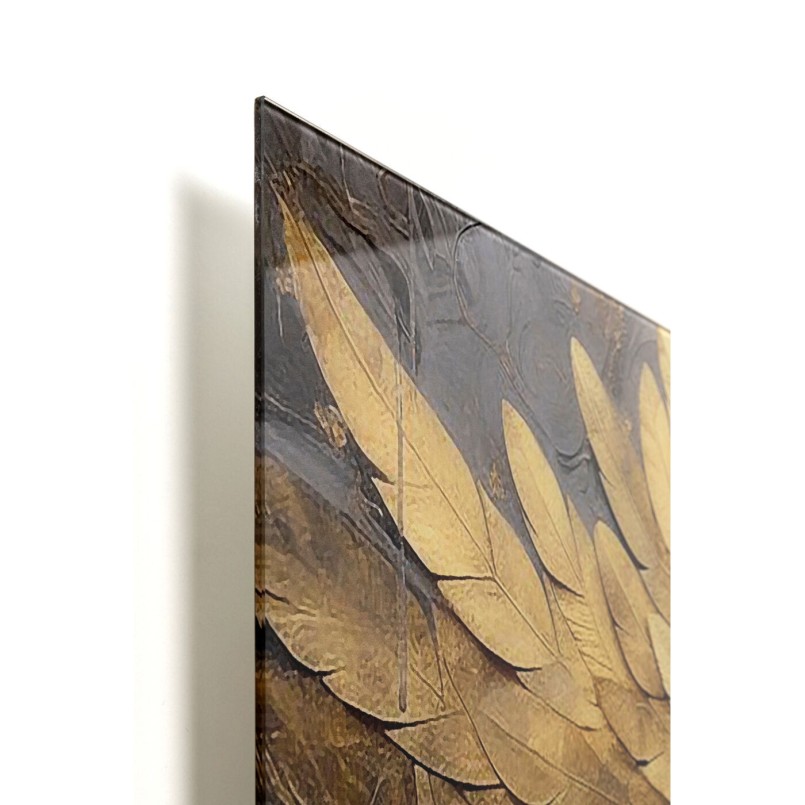 Tableau en verre femme céleste dorée - Kare Design