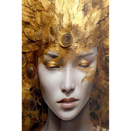 Wandfoto hemelse vrouw 120x80cm Kare Design