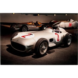 Wandfoto racewagens 120x80cm Kare Design