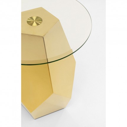 Bijzettafel Ricchezza Ø45cm goud Kare Design