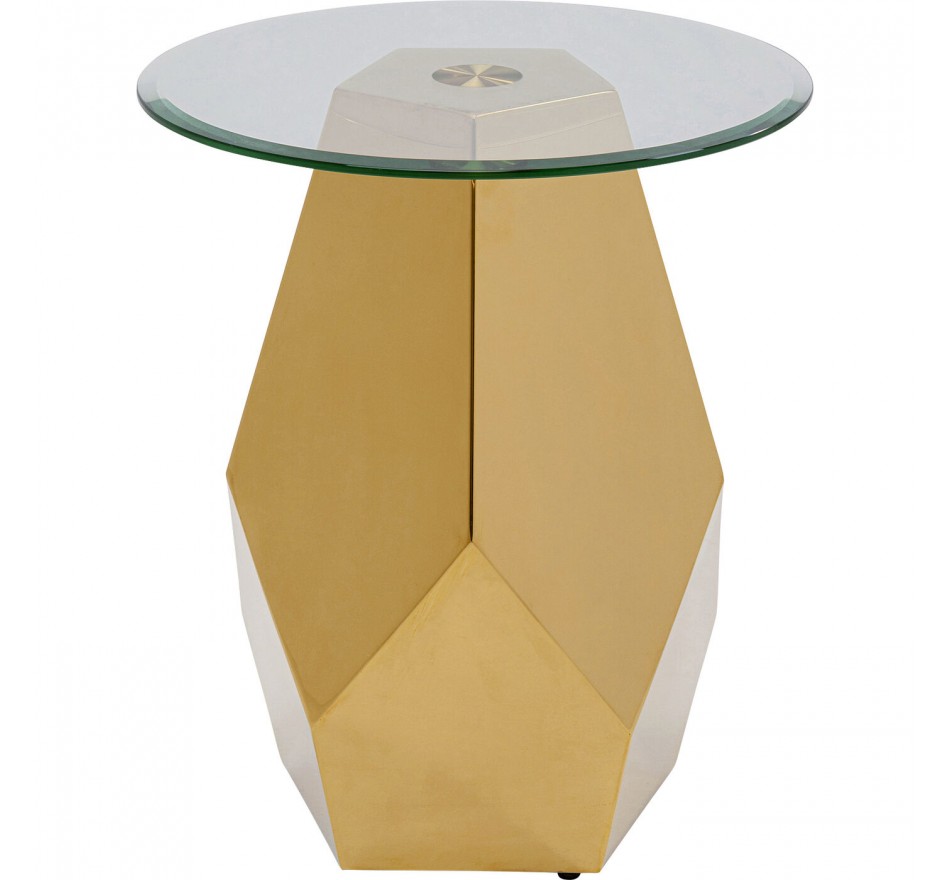 Bijzettafel Ricchezza Ø45cm goud Kare Design