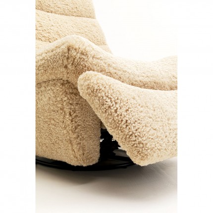 Fauteuil Tilda Boucle relax Kare Design