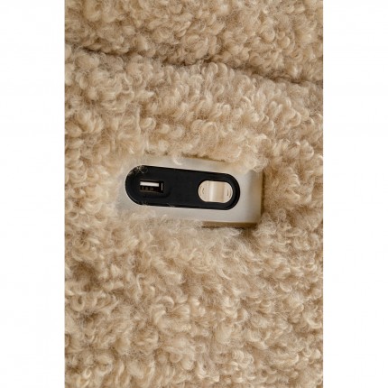 Fauteuil Tilda Boucle relax Kare Design