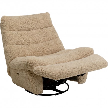 Fauteuil Tilda relax bouclé Kare Design