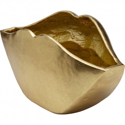 Vase Lips gold Kare Design