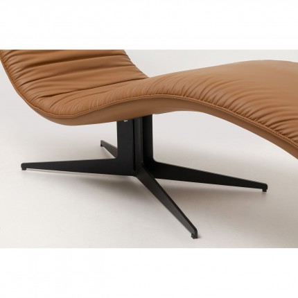 Chaise longue Bonnie marron Kare Design