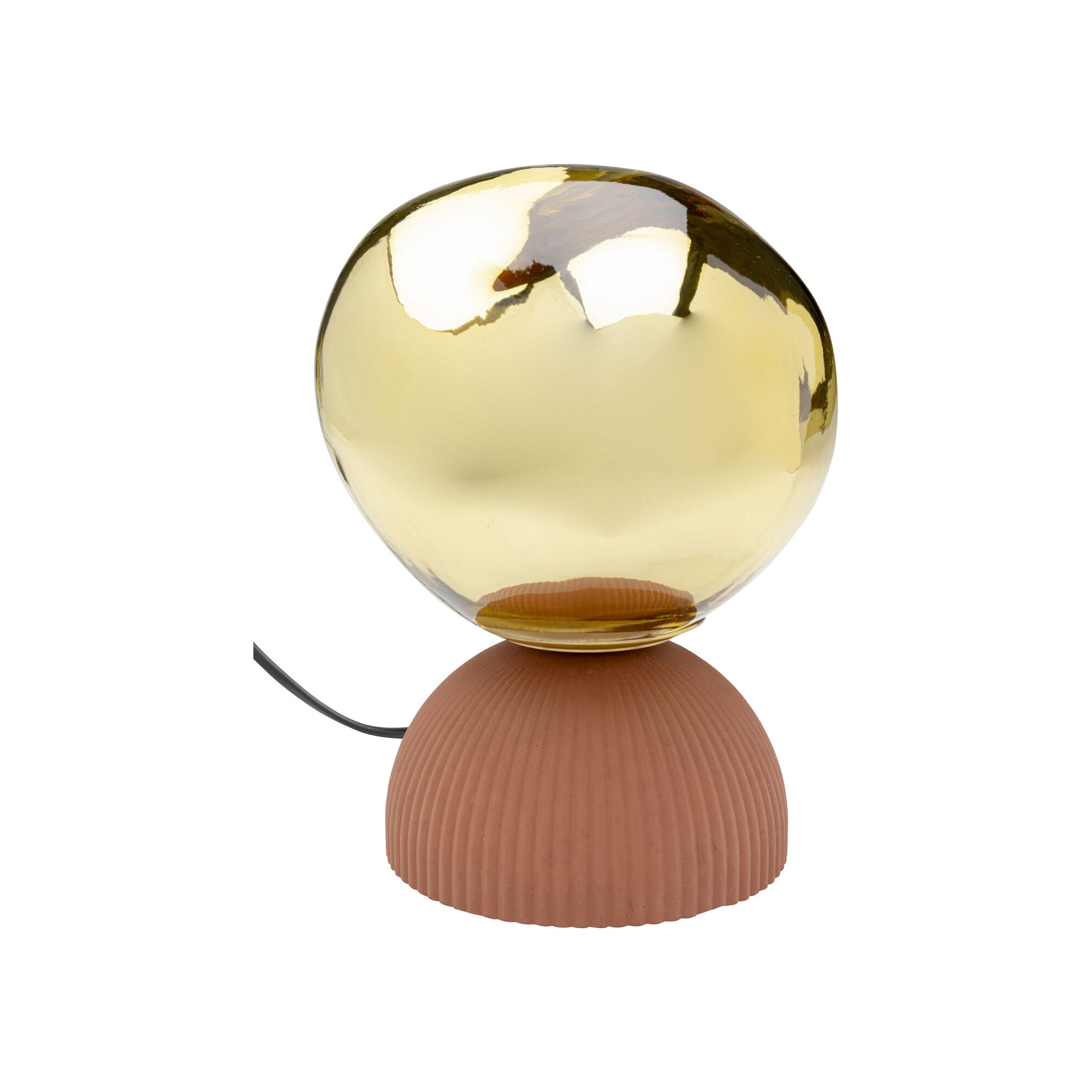 Lampe à poser Magic Ball doré 21cm