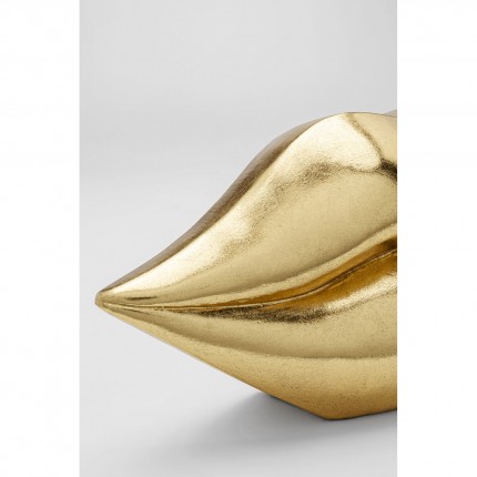 Money Box lips gold Kare Design