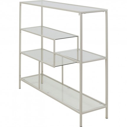 Bookshelf Loft 100x115cm beige Kare Design