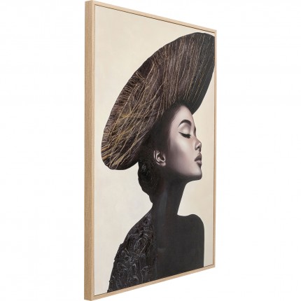 Framed Picture Aesthetic woman right 90x120cm Kare Design