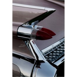 Glass Picture car rear lights 80x120cm Kare Design