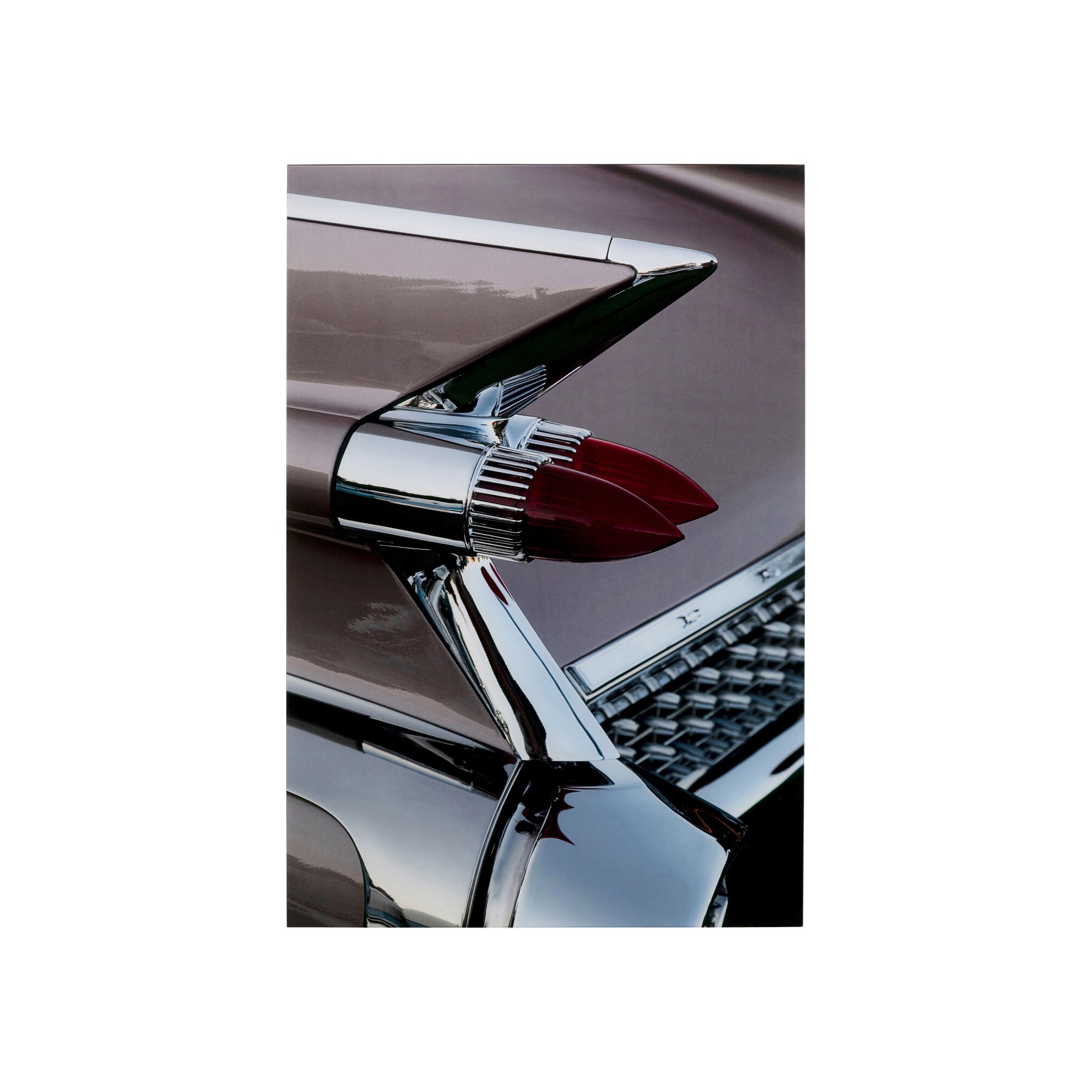 Glass Picture car rear lights 80x120cm Kare Design
