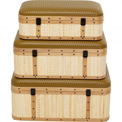 Koffers Viaggo (3/Set) Kare Design