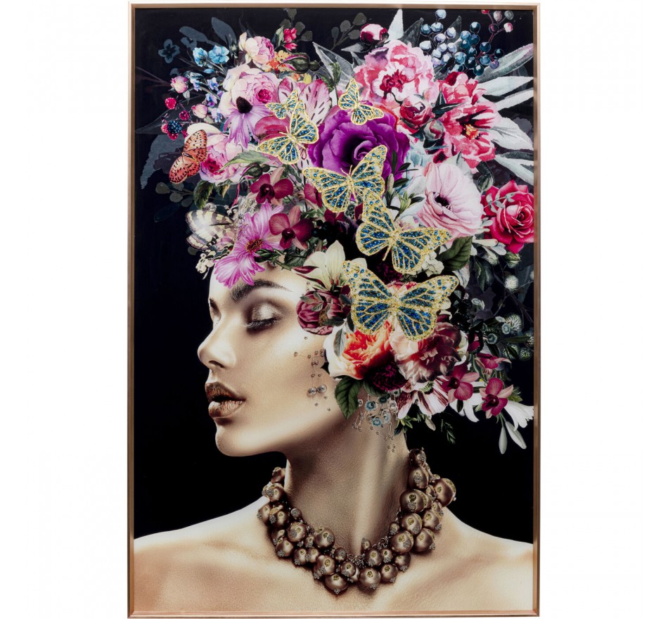 Schilderij Muse Glamour 80x120cm Kare Design