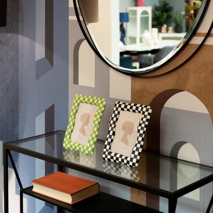 Fotolistj Checker 18x24cm zwart Kare Design