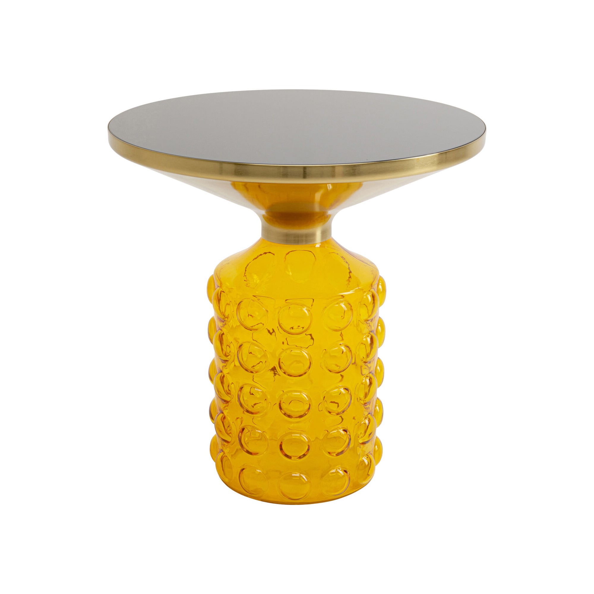 Table d appoint Lola jaune Ø50cm