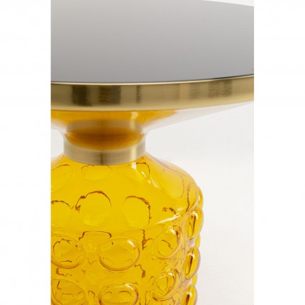 Bijzettafel Lola Ø50cm geel Kare Design