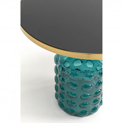 Bijzettafel Lola Ø50cm blauw Kare Design