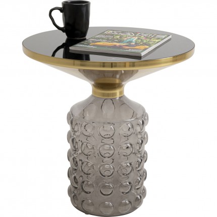 Bijzettafel Lola Ø50cm grijs Kare Design