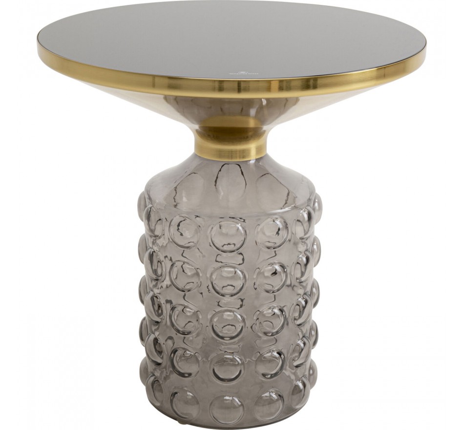 Bijzettafel Lola Ø50cm grijs Kare Design