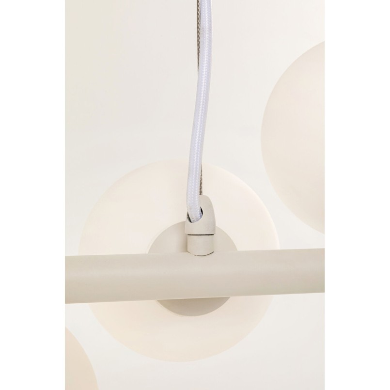 Suspension Scala Balls Milky greige 150cm