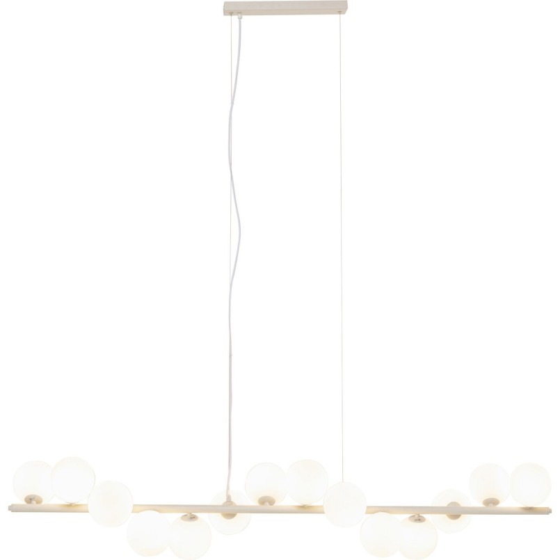 Suspension Scala Balls Milky greige 150cm