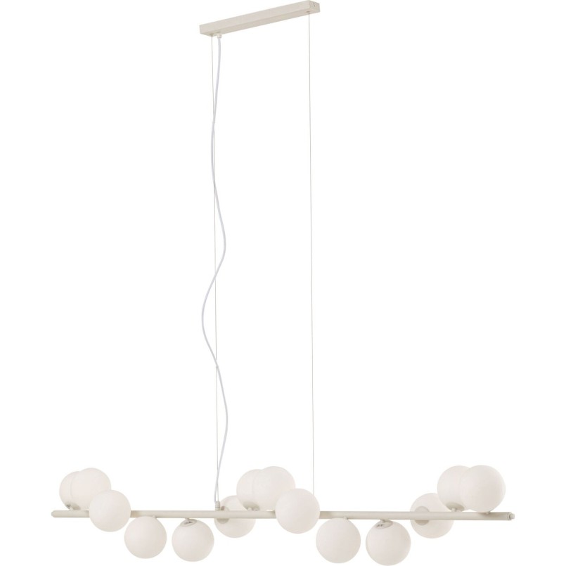 Suspension Scala Balls Milky greige 150cm