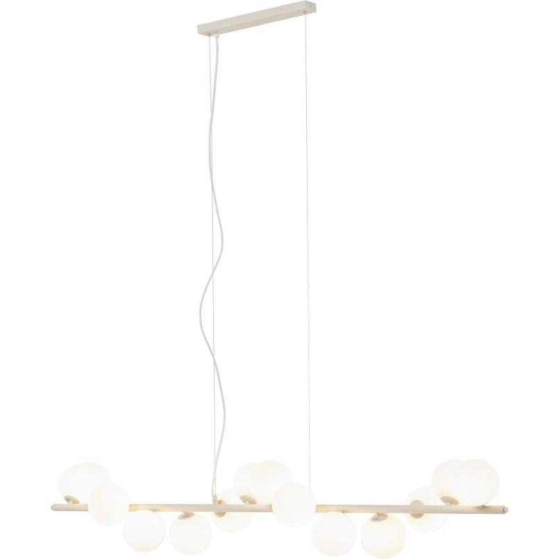 Suspension Scala Balls Milky greige 150cm
