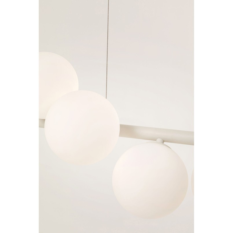 Suspension Scala Balls Milky greige 150cm