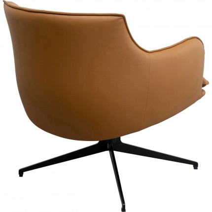 Swivel Armchair Bonnie brown Kare Design