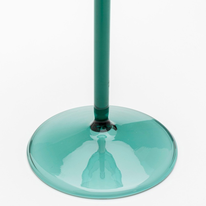 Verres à vin bleu-vert - Duetto - Kare Design