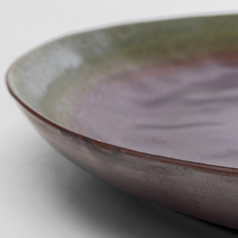 Assiettes en faïence violette - Hermosa - Kare Design