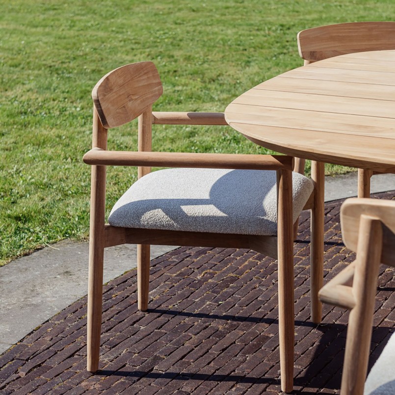 Tuintafel Tiago vierkant 160x160cm Gescova