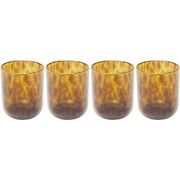 Waterglazen Caramel (4/set) Kare Design