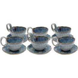 Tasses et coupelles en grès bleu - Mina - Kare Design