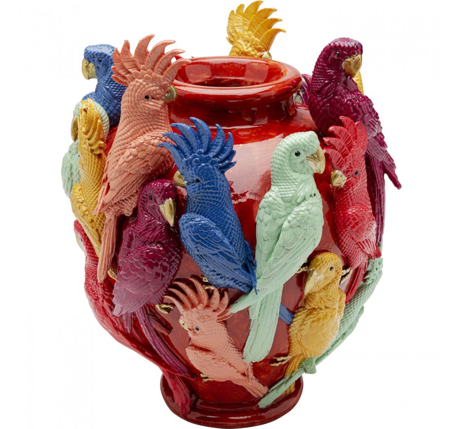 Vase perroquets Kare Design