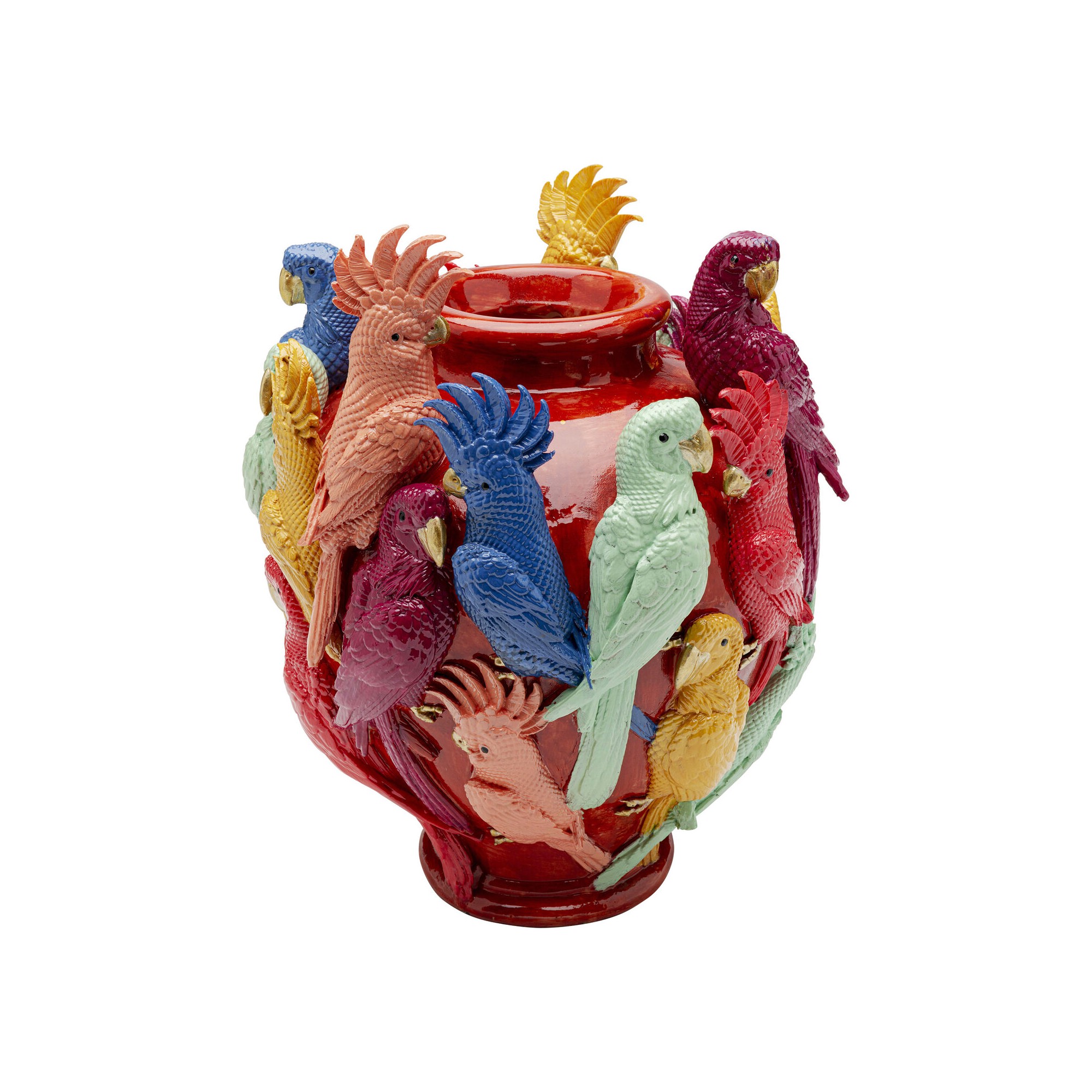 Vase Birds Gossip 35cm colore