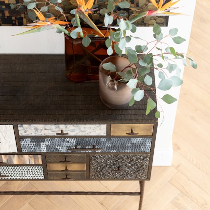 Vaas Grazioso bruin 32cm Kare Design