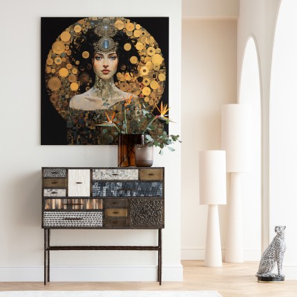 Vloerlamp Marleen Boucle 190cm beige Kare Design