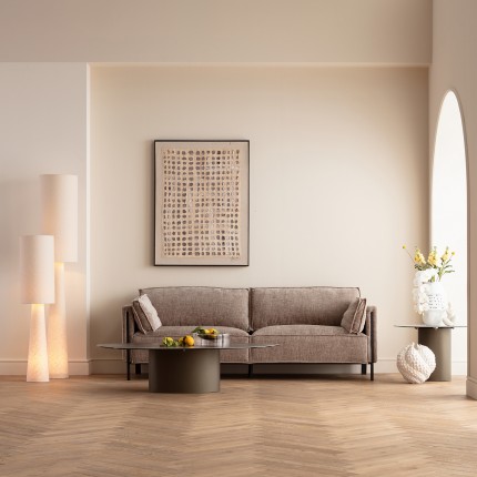 Floor Lamp Marleen Boucle 190cm beige Kare Design