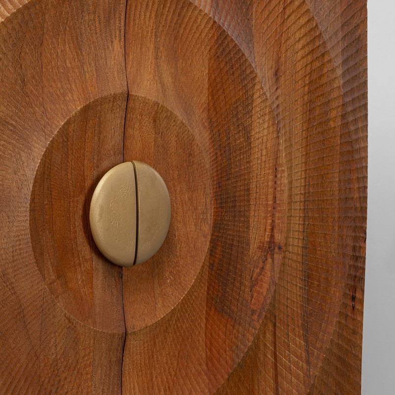 Gesneden houten kledingkast - Madeira - Kare Design