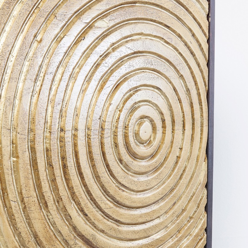 Armoire ethnique dorée - Circulo - Kare Design