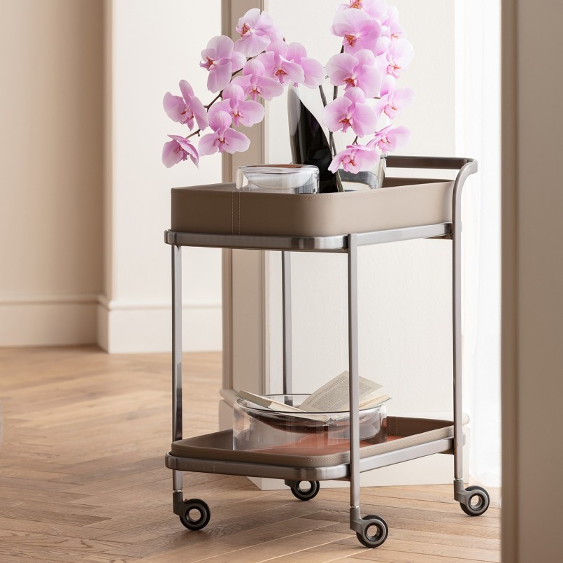 Kom van transparant en zwart glas - Balans - Kare Design