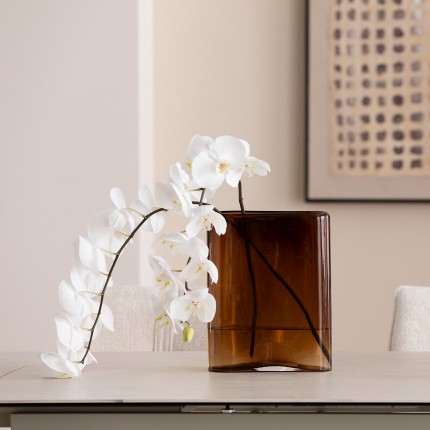 Vase Grazioso brown 32cm Kare Design