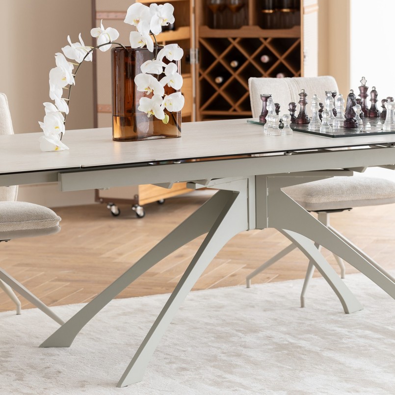 Bruin glazen vaas - Grazioso - Kare Design
