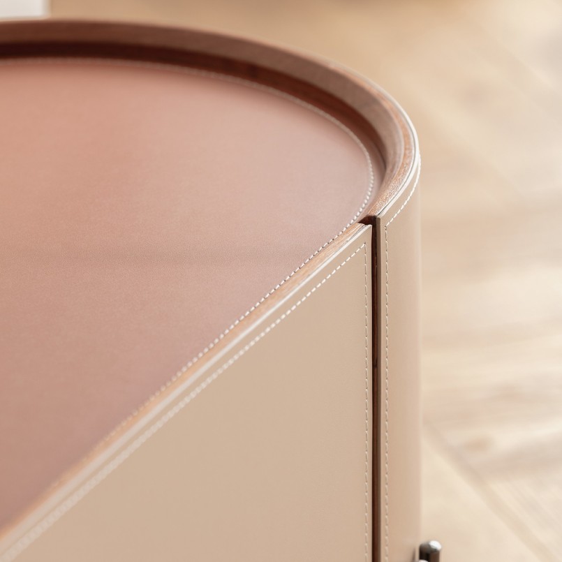 Meuble TV en simili cuir - Tango - Kare Design