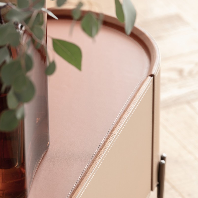 Meuble TV en simili cuir - Tango - Kare Design